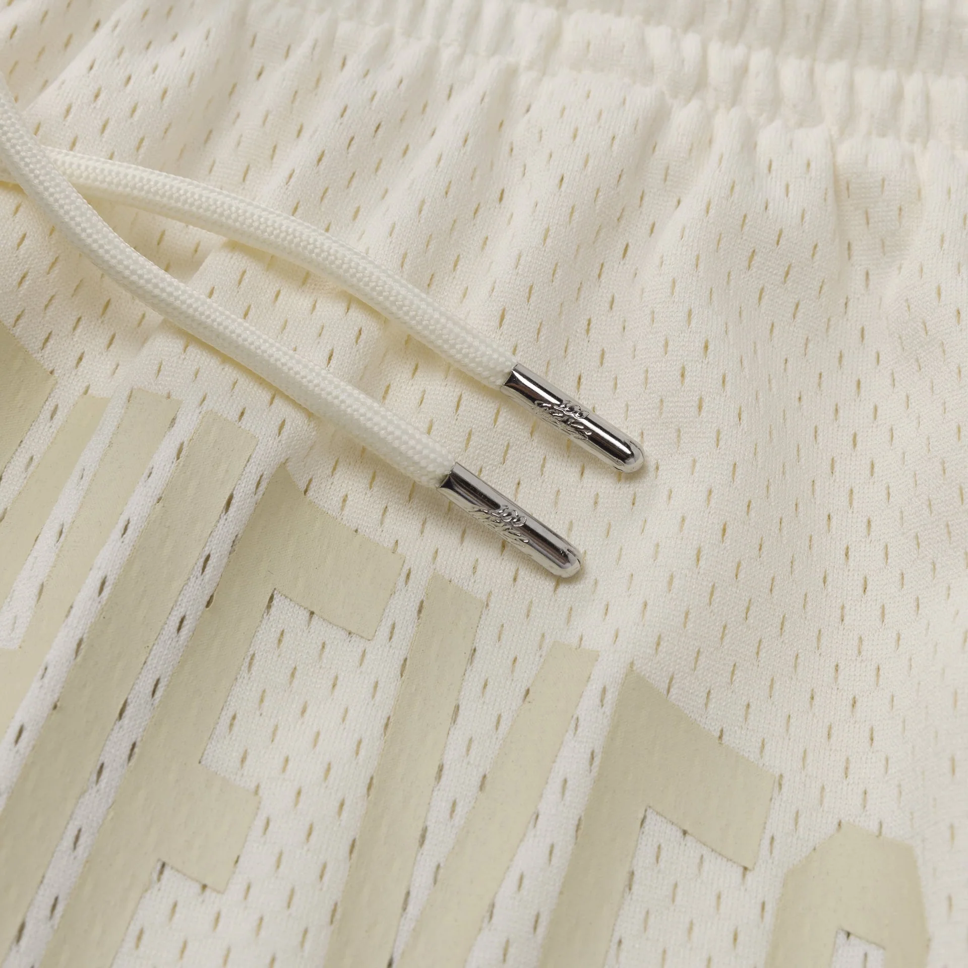 Foundations SS'24 Mesh Short - Cream - Image 6