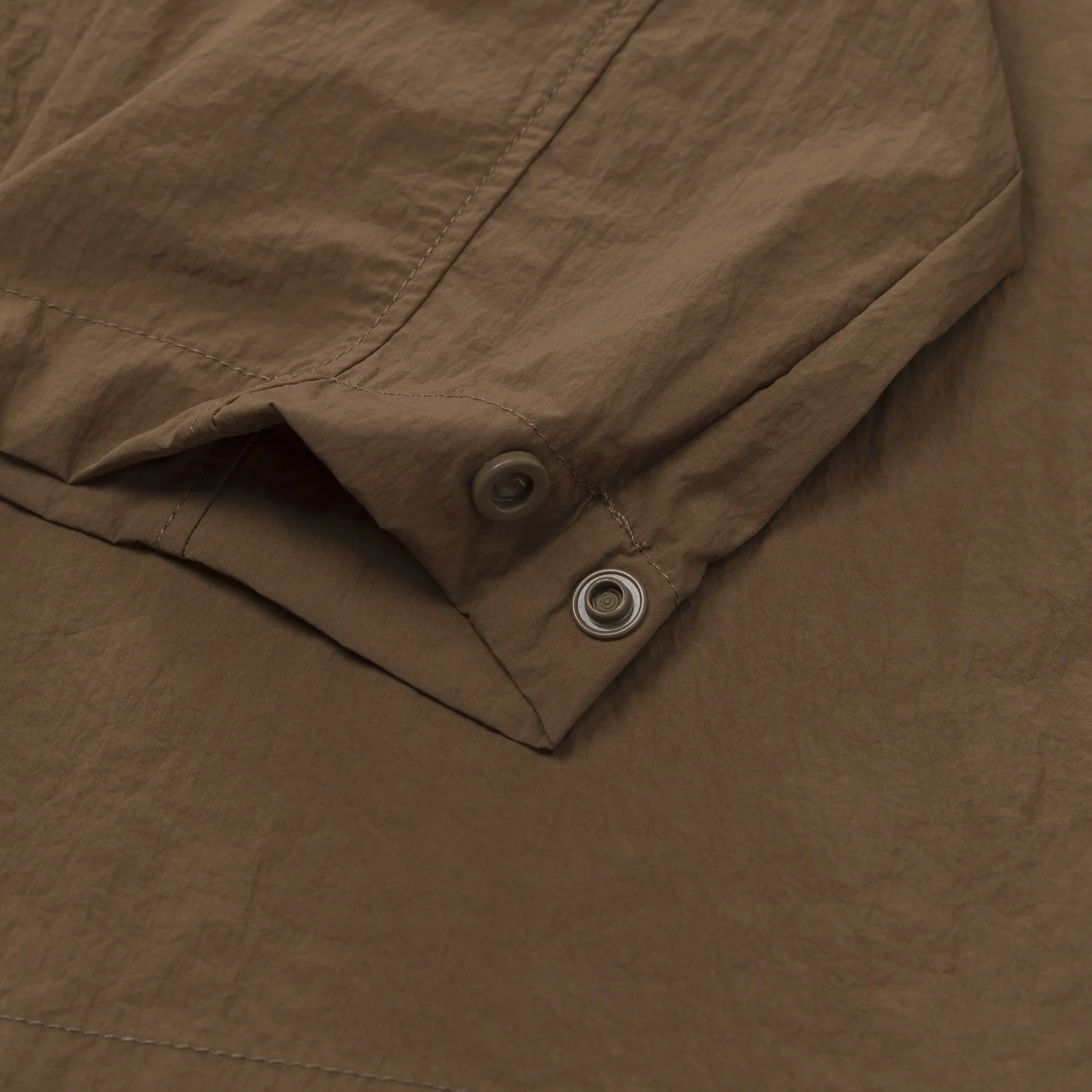 Foundations SS'24 Nylon Shirt - Brown - Image 6