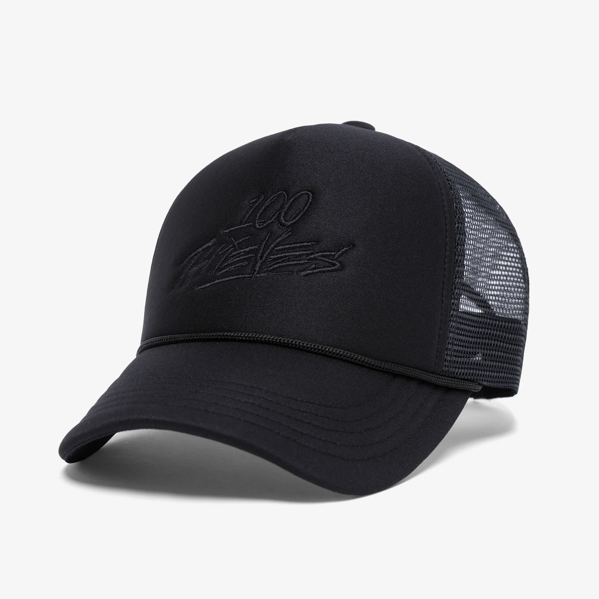 Foundations SS'24 Trucker Hat - Black - Image 2