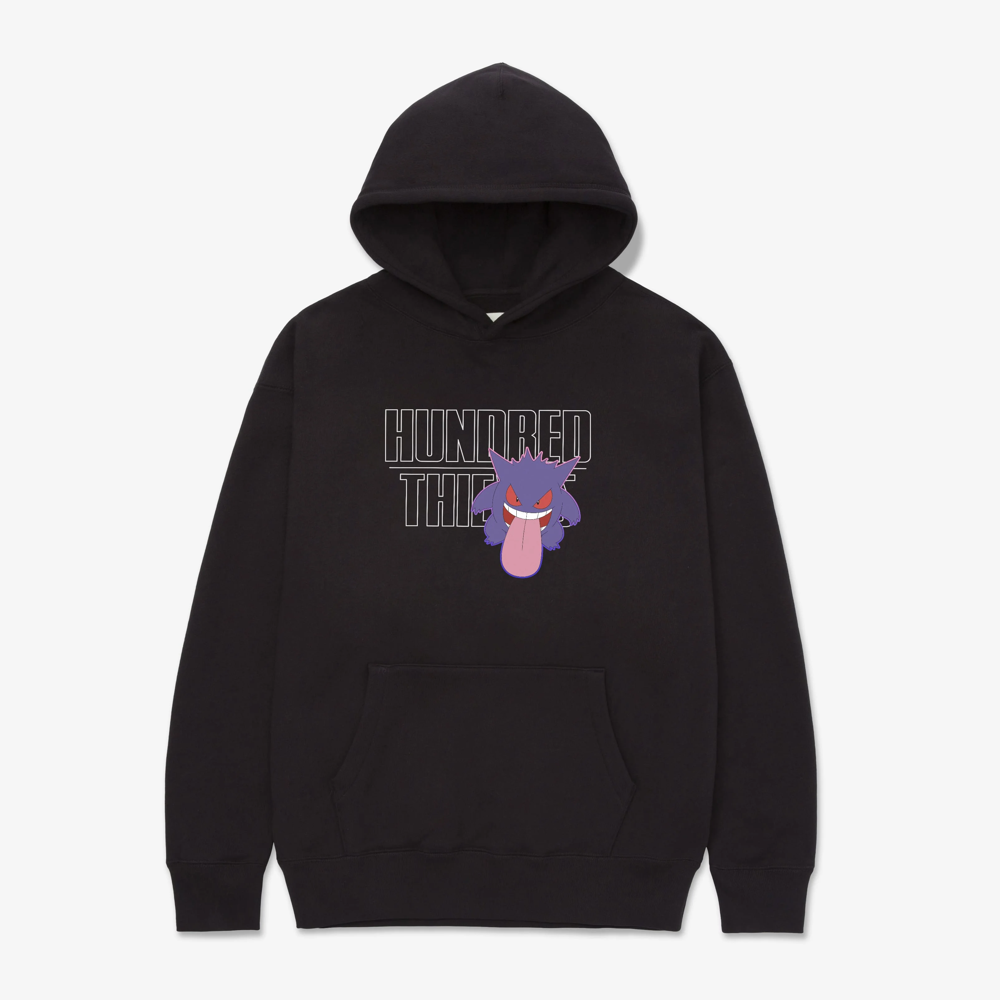 Gengar Hoodie - Washed Black