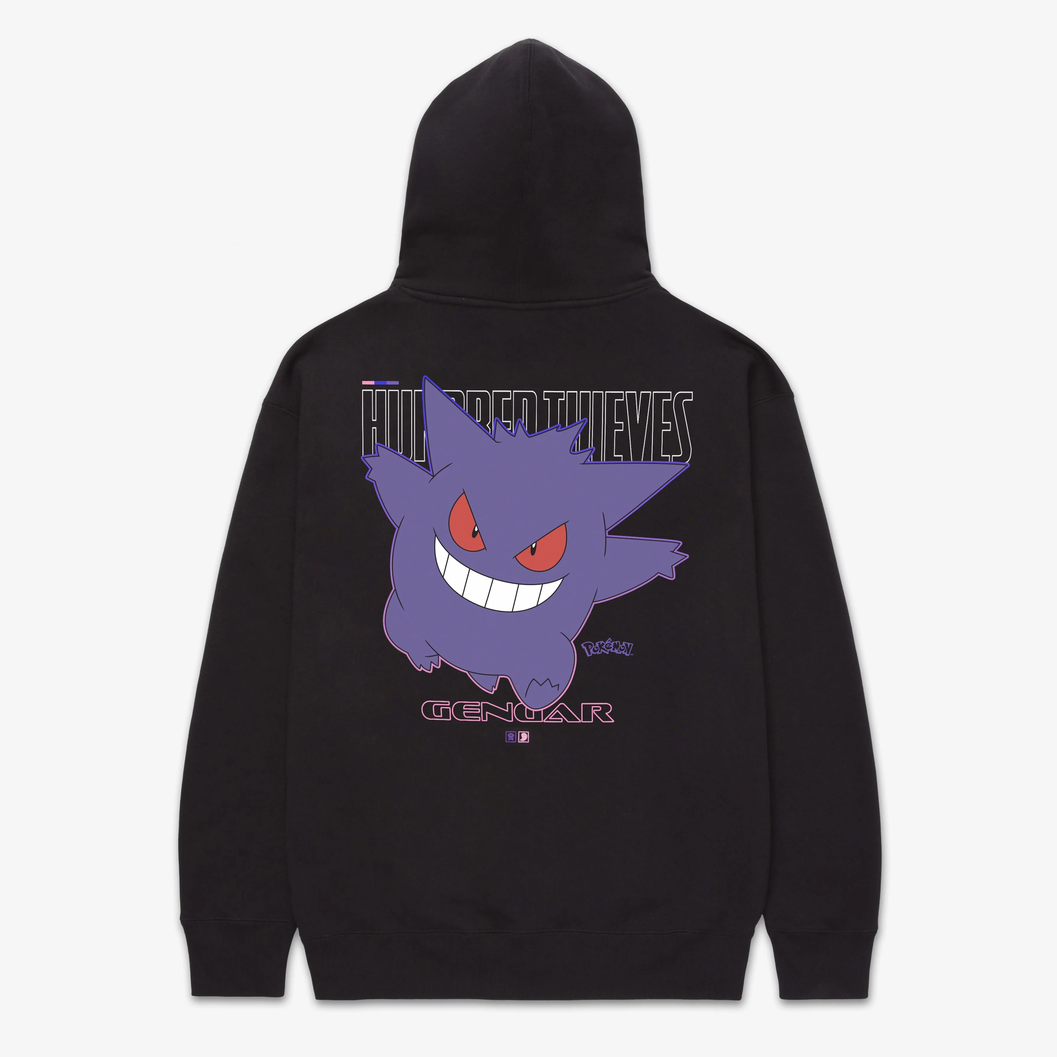 Gengar Hoodie - Washed Black - Image 3