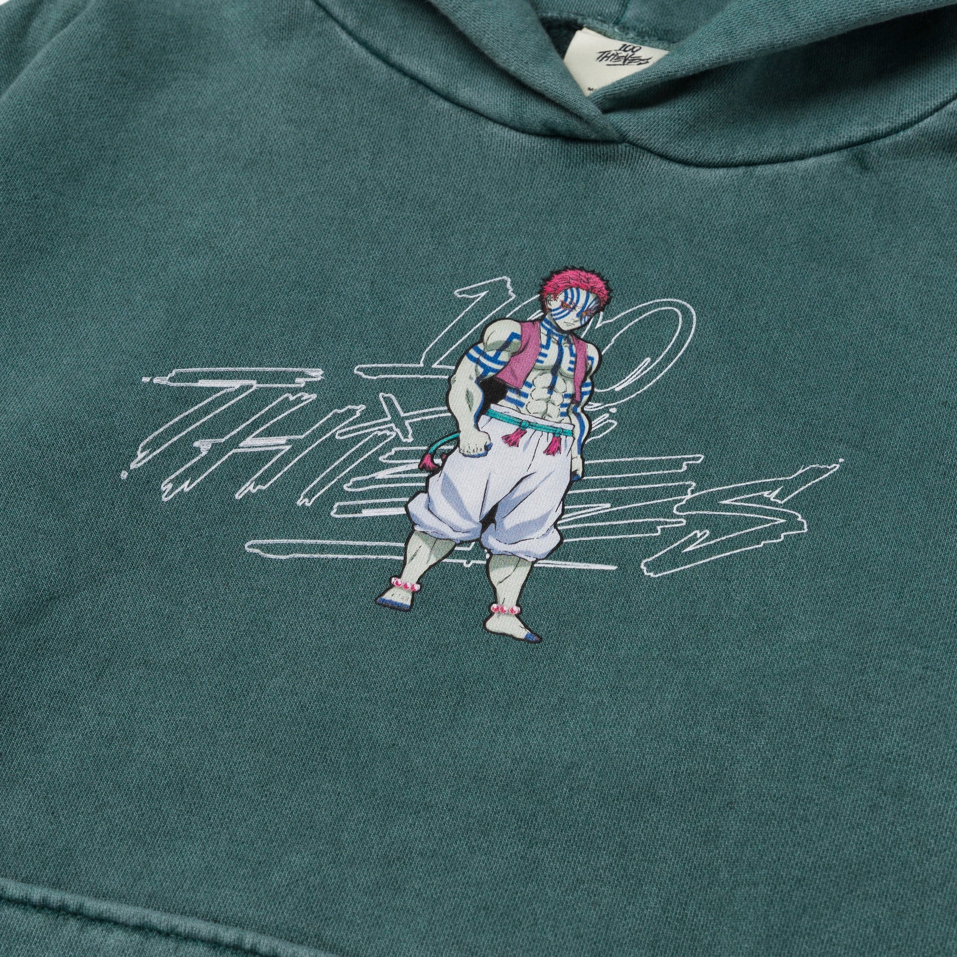 Akaza Hoodie - Sage Green - Image 3
