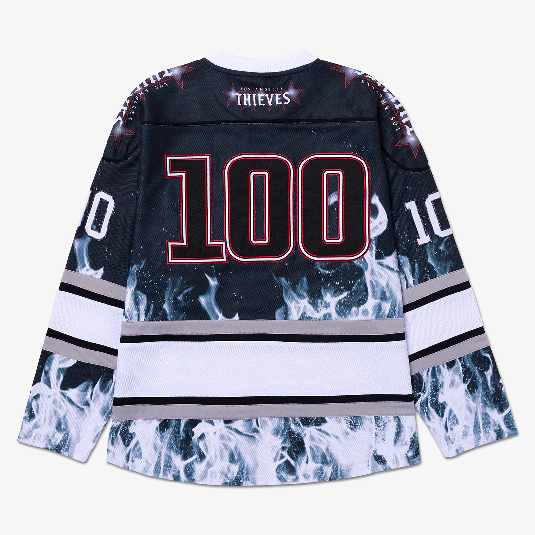 LAT Hockey Jersey - Black - Image 3