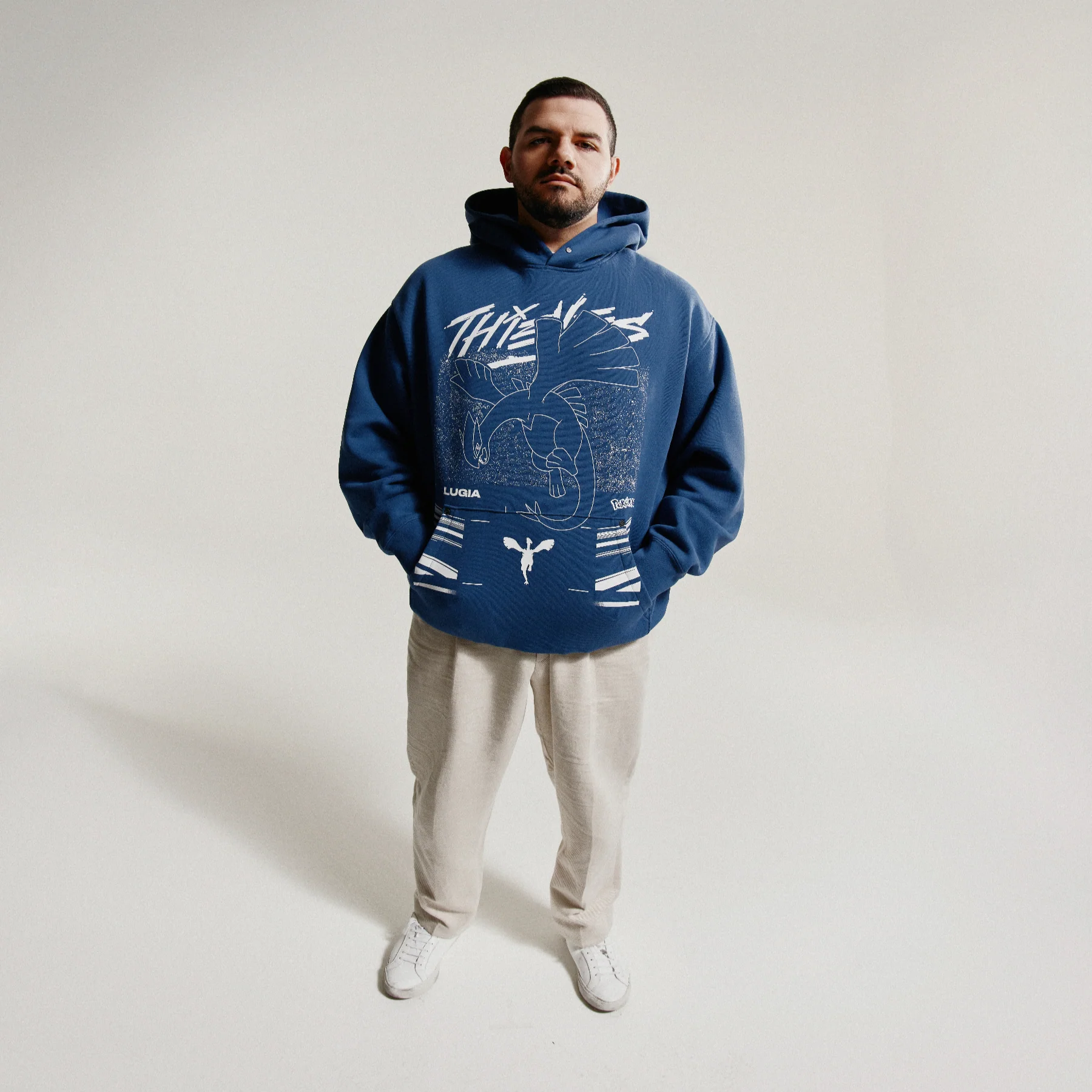 Lugia Hoodie - Dark Blue - Image 2