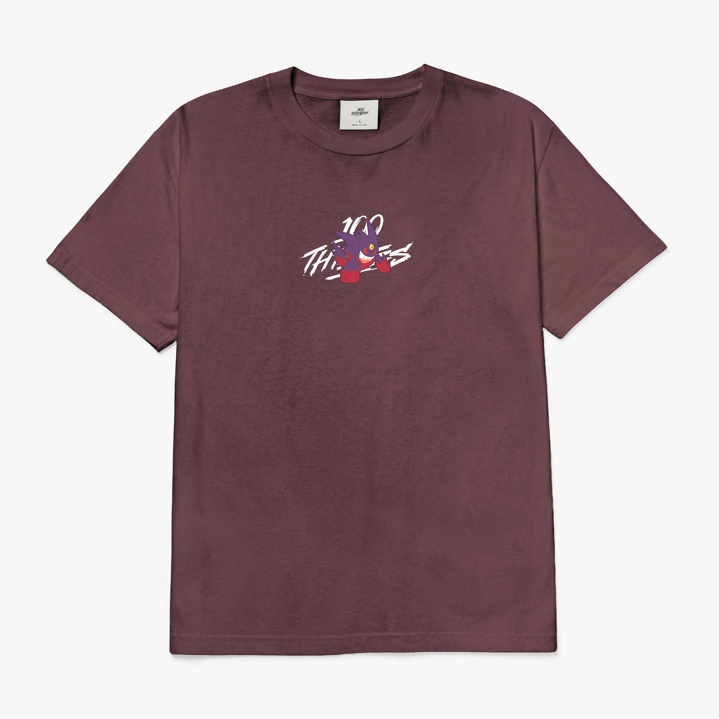 Mega Gengar T-Shirt - Mahogany
