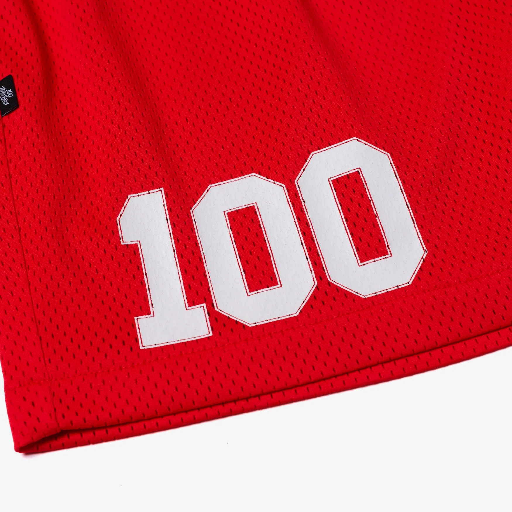 Mesh Short - Red - Image 3