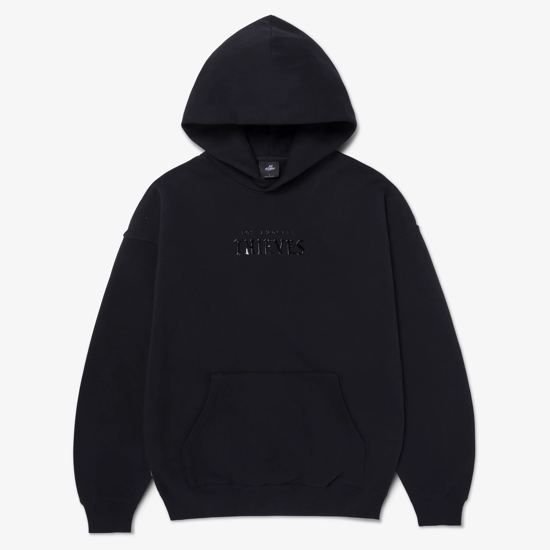 Metallic Core Hoodie - Black