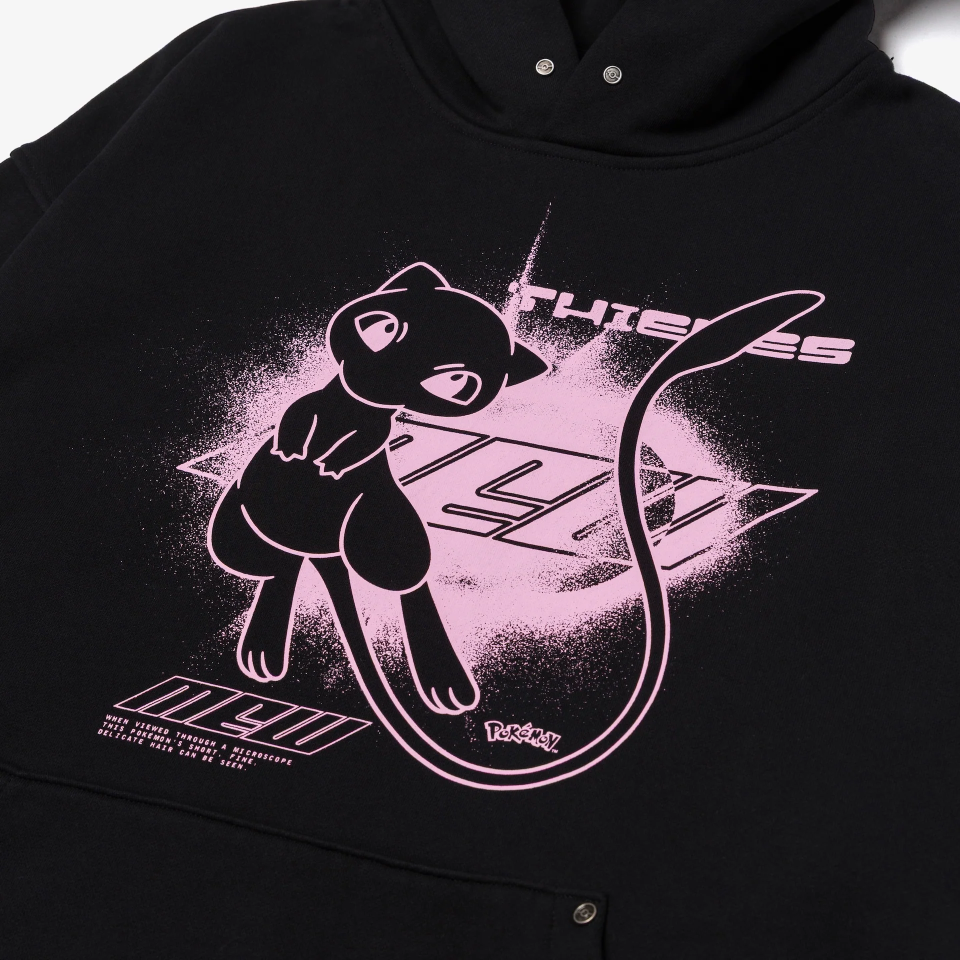 Mew Hoodie - Black - Image 3