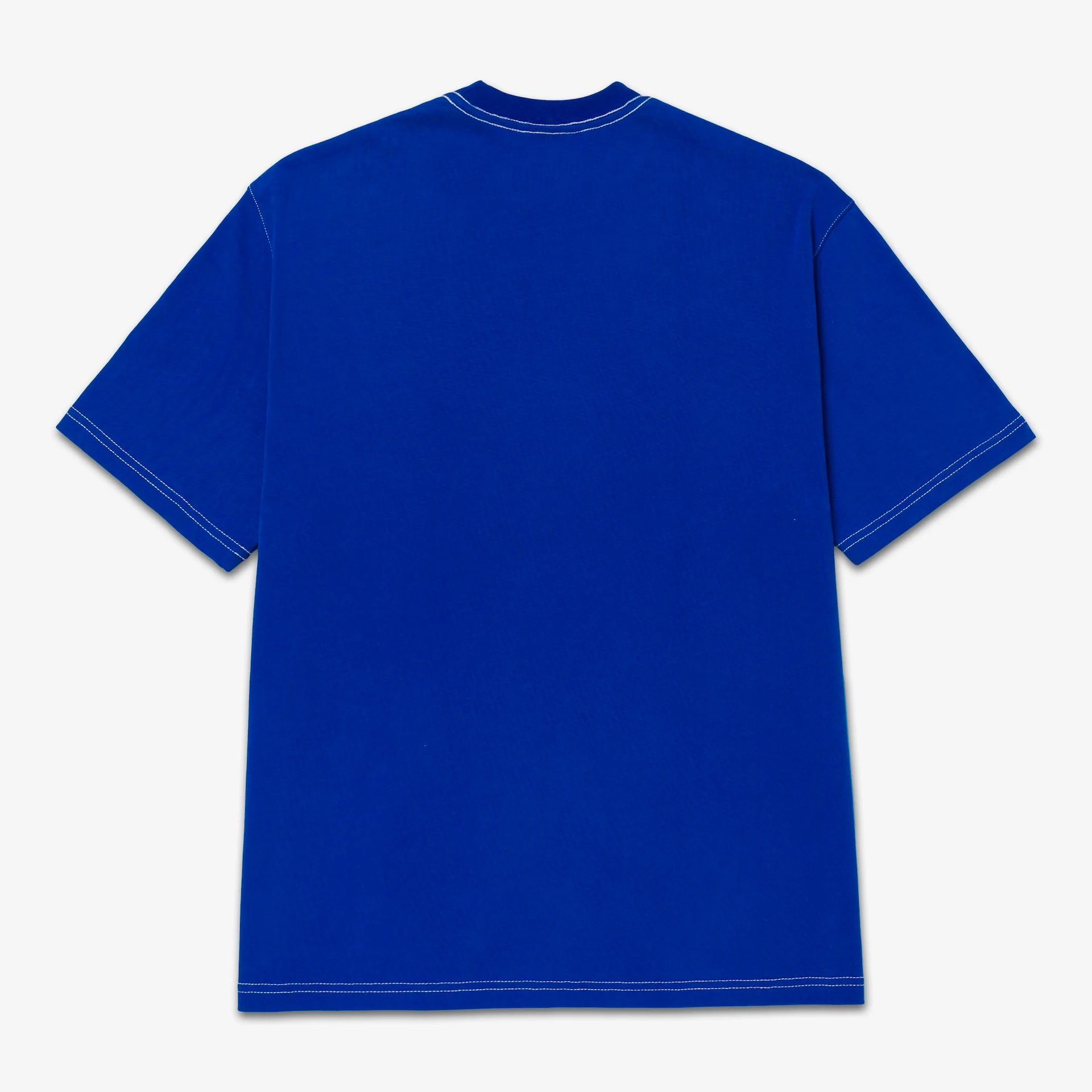 Oversized Pocket T-Shirt - Royal - Image 4