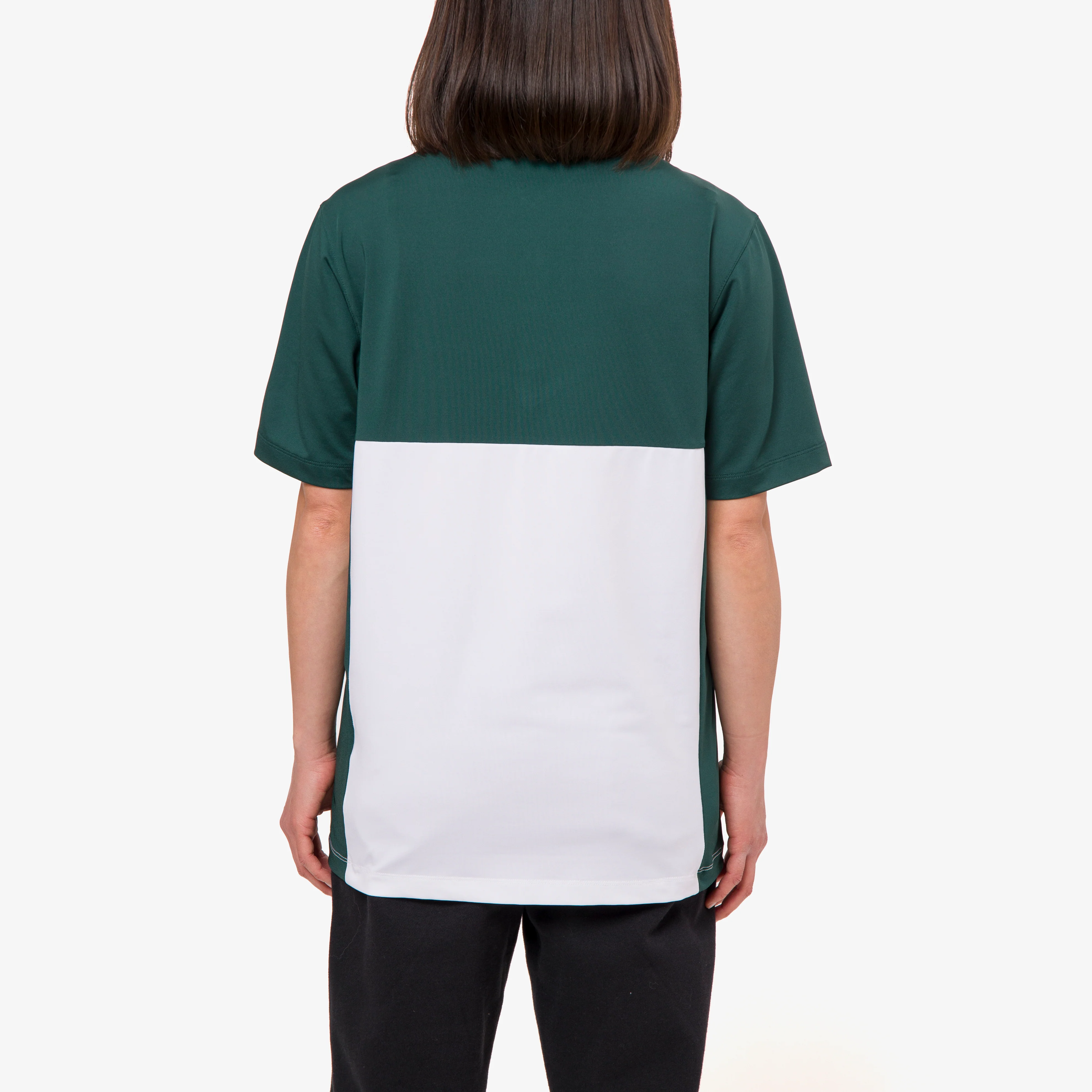 Par Short Sleeve Polo - Forest/White - Image 5