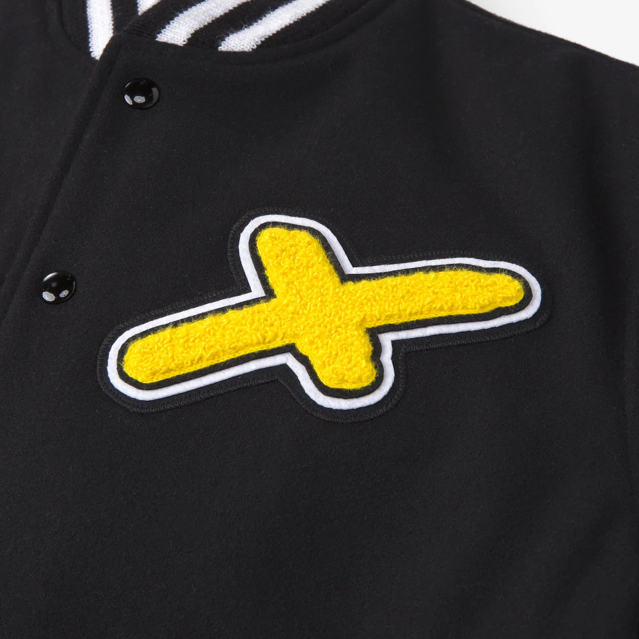 Pikachu Golden Bear Varsity Jacket - Black - Image 5