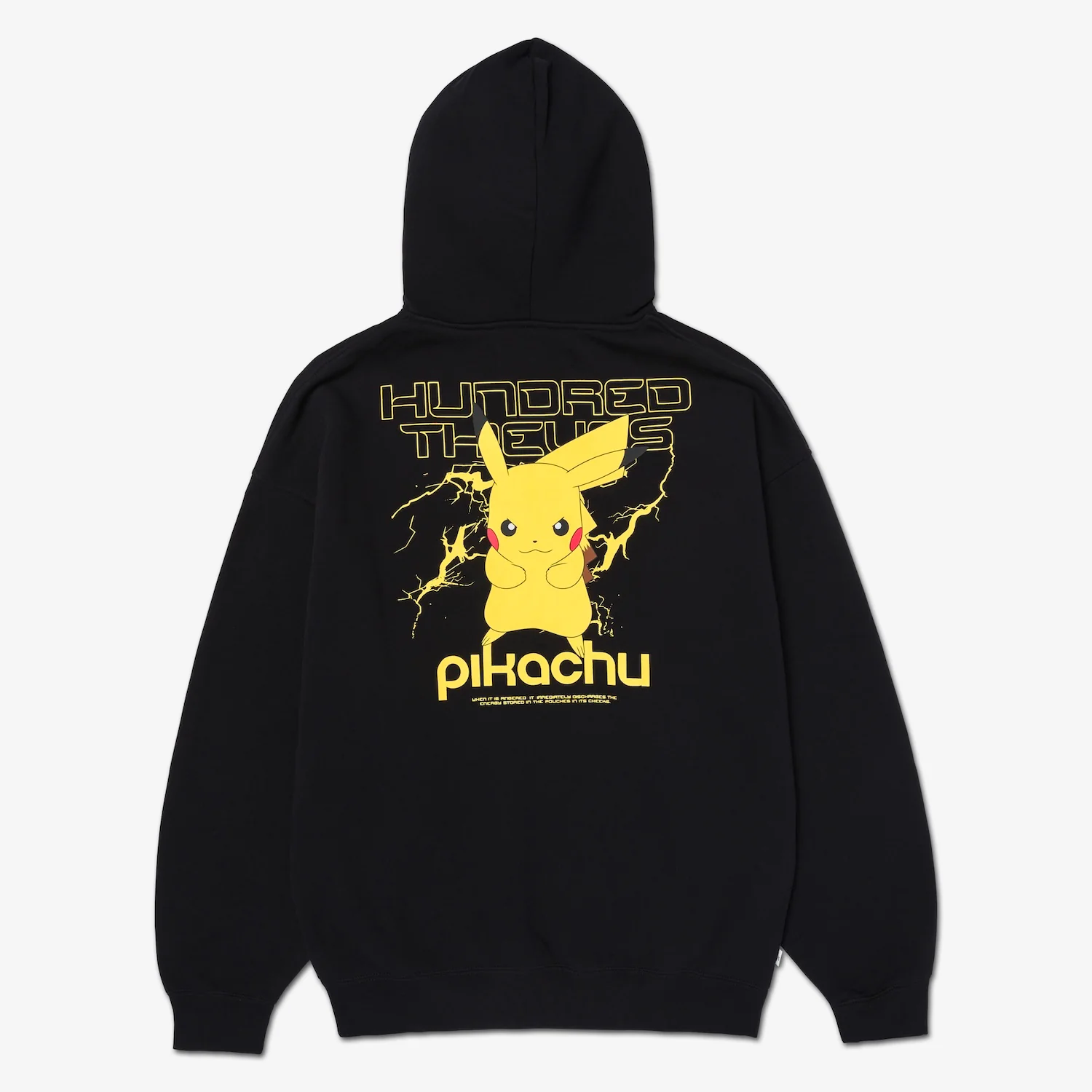 Pikachu Electric Hoodie - Black - Image 6