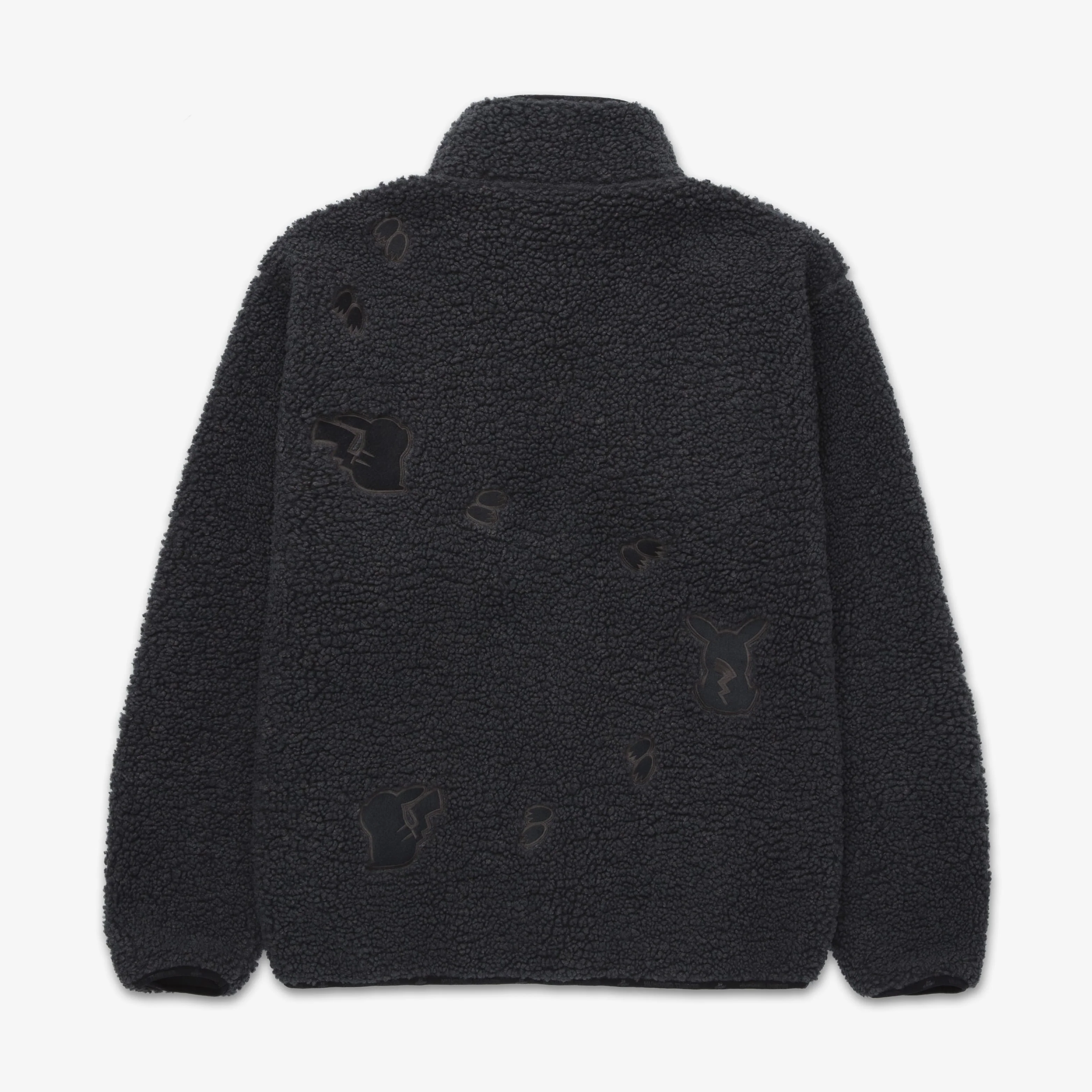 Pikachu Sherpa Fleece Jacket - Grey - Image 6