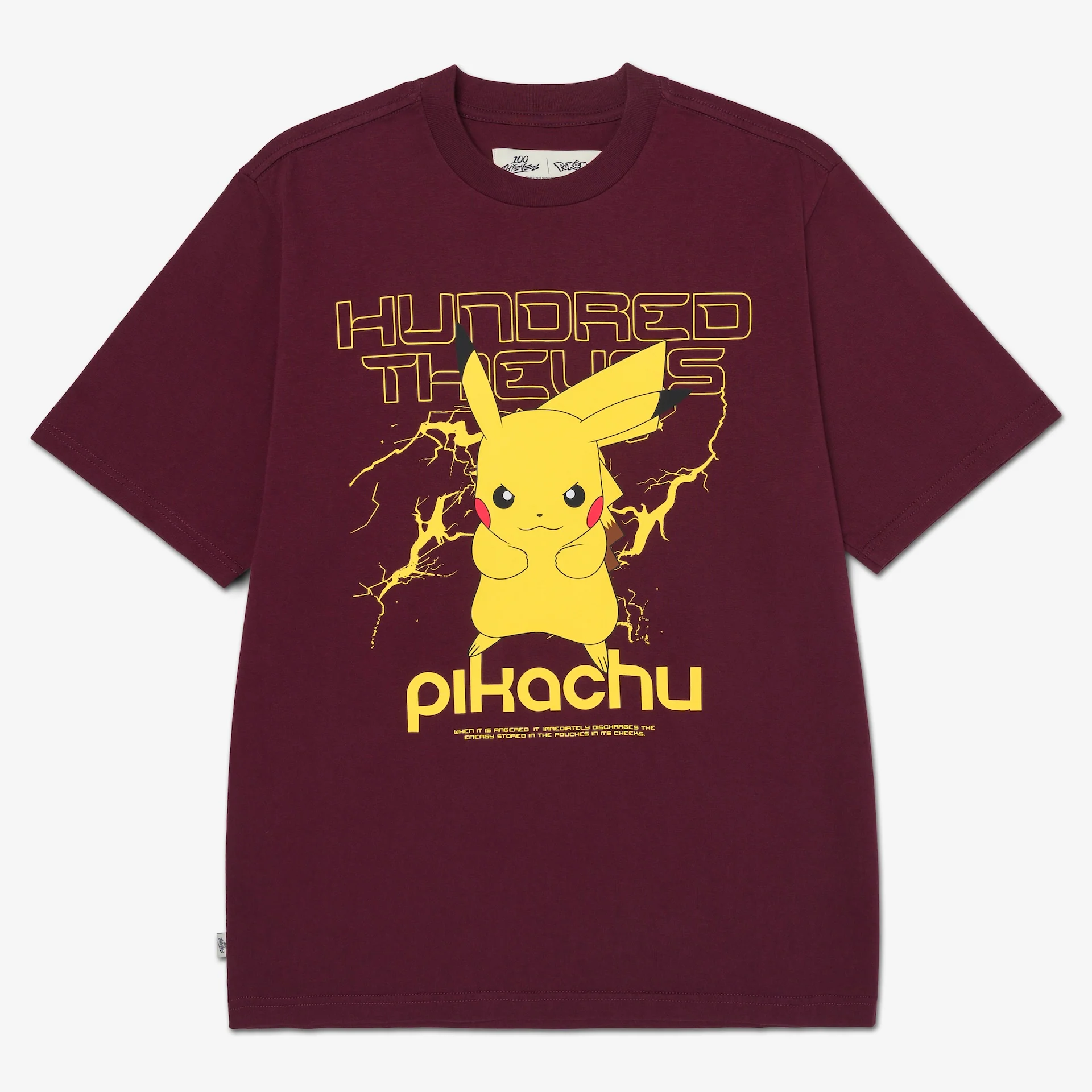 Pikachu T-Shirt - Mahogany