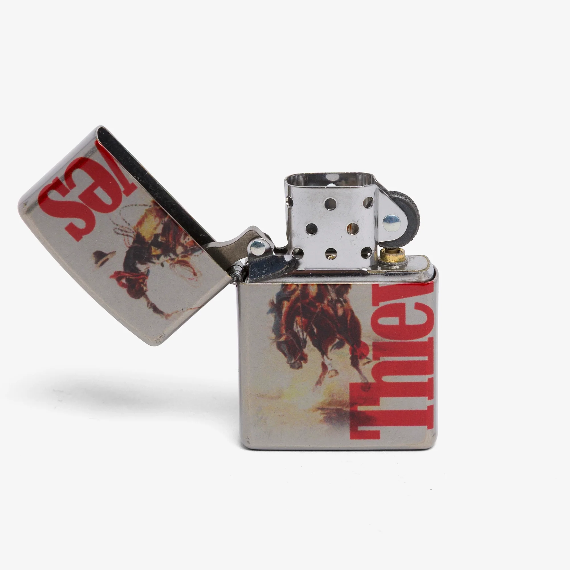 Rodeo Zippo - Antique Silver - Image 3
