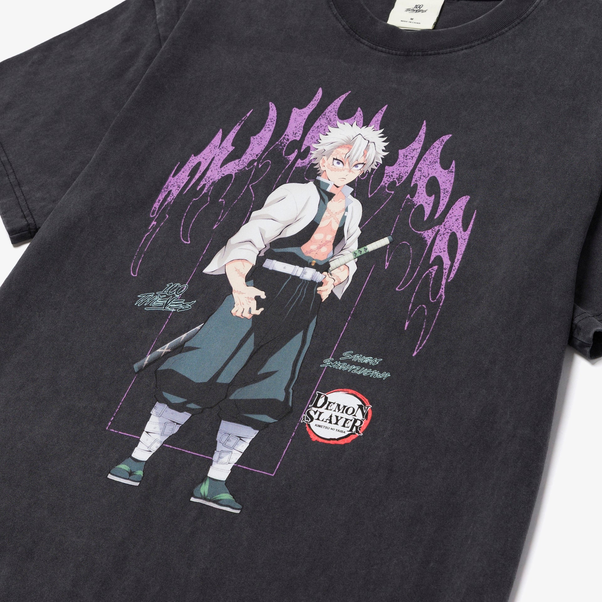 Sanemi T-Shirt - Vintage Black - Image 3