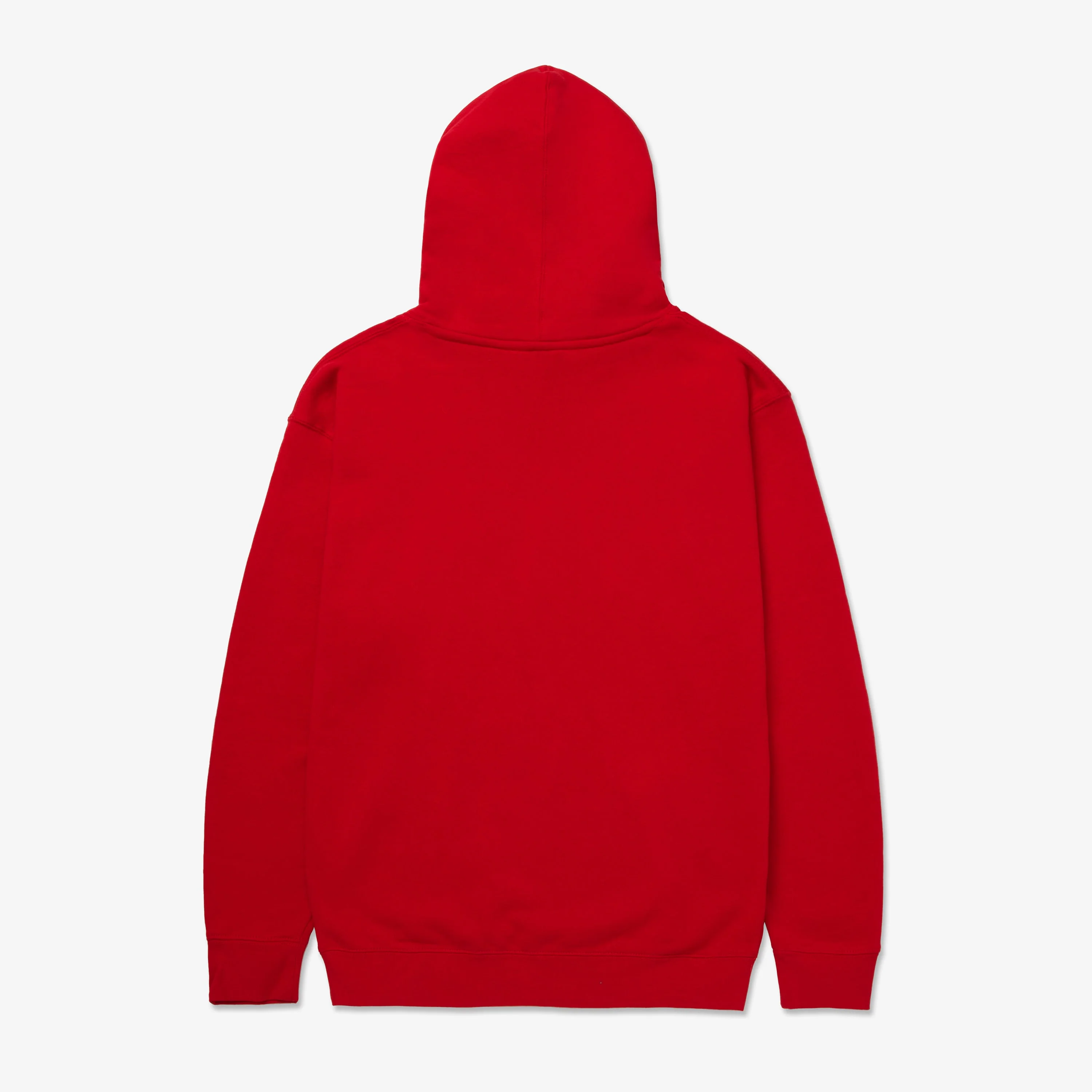 Sans Serif Hoodie - Red - Image 3