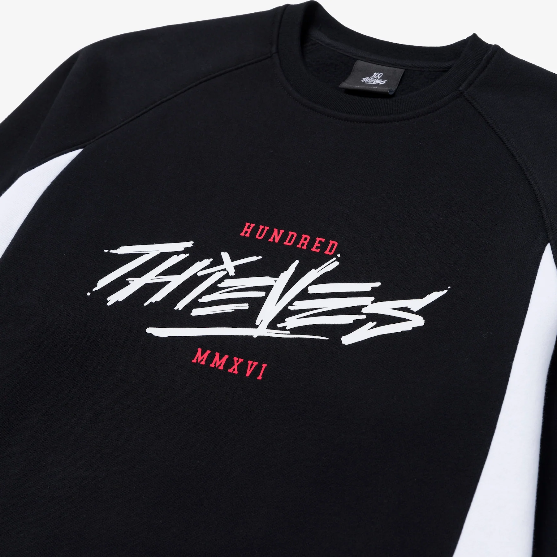 Sports Crewneck - Black/White - Image 3