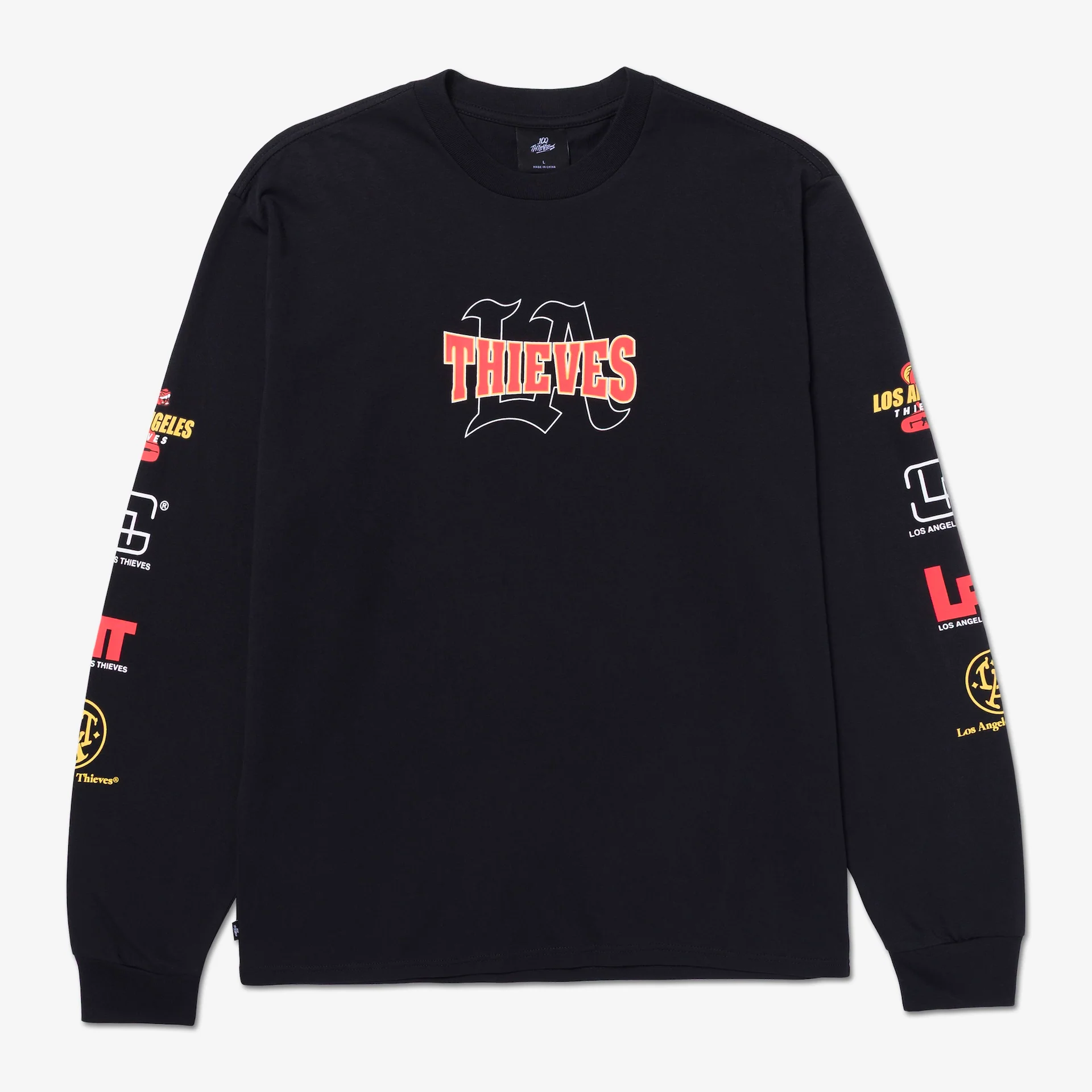 Strapped LS T-Shirt - Black