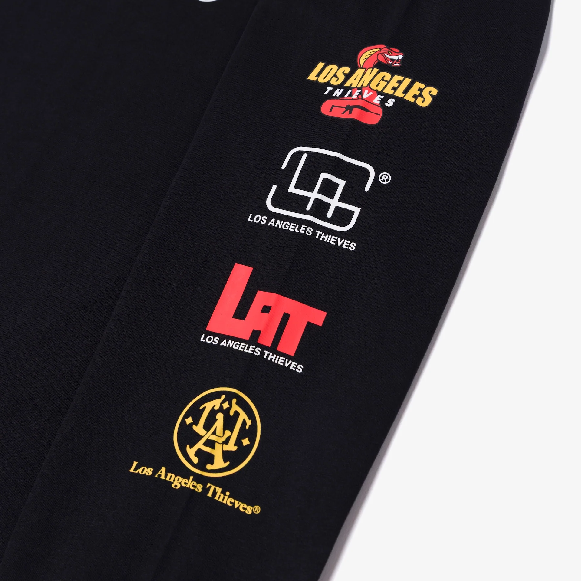Strapped LS T-Shirt - Black - Image 3