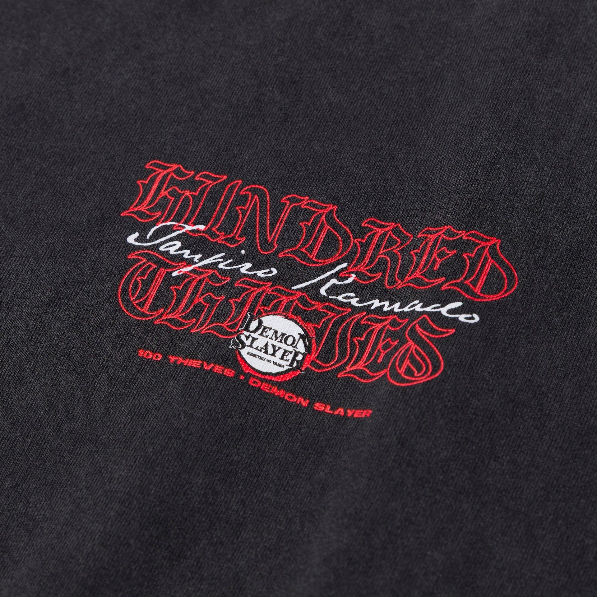 Tanjiro T-Shirt - Vintage Black - Image 3