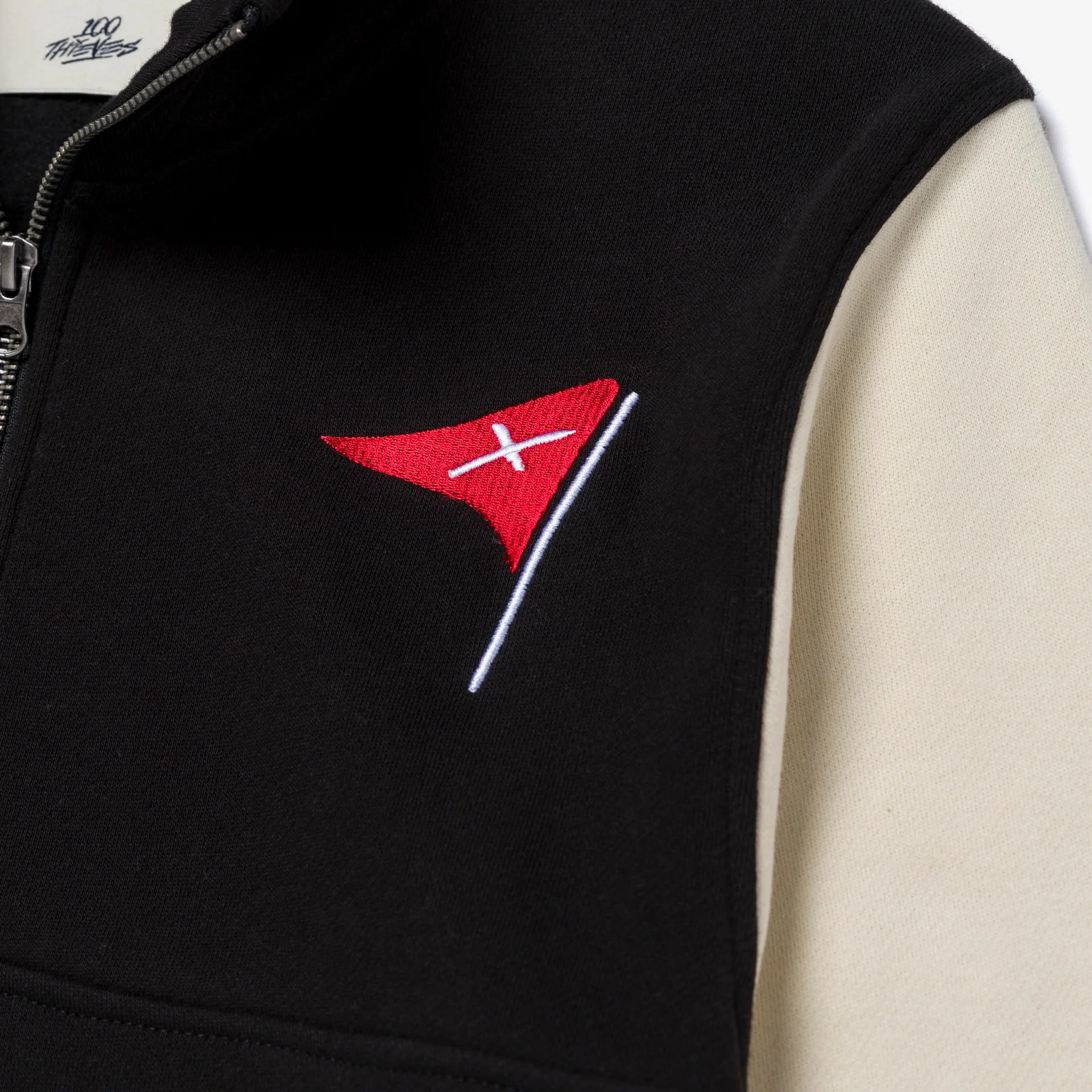 Golf'24 Eagle Quarter Zip - Black/White - Image 4
