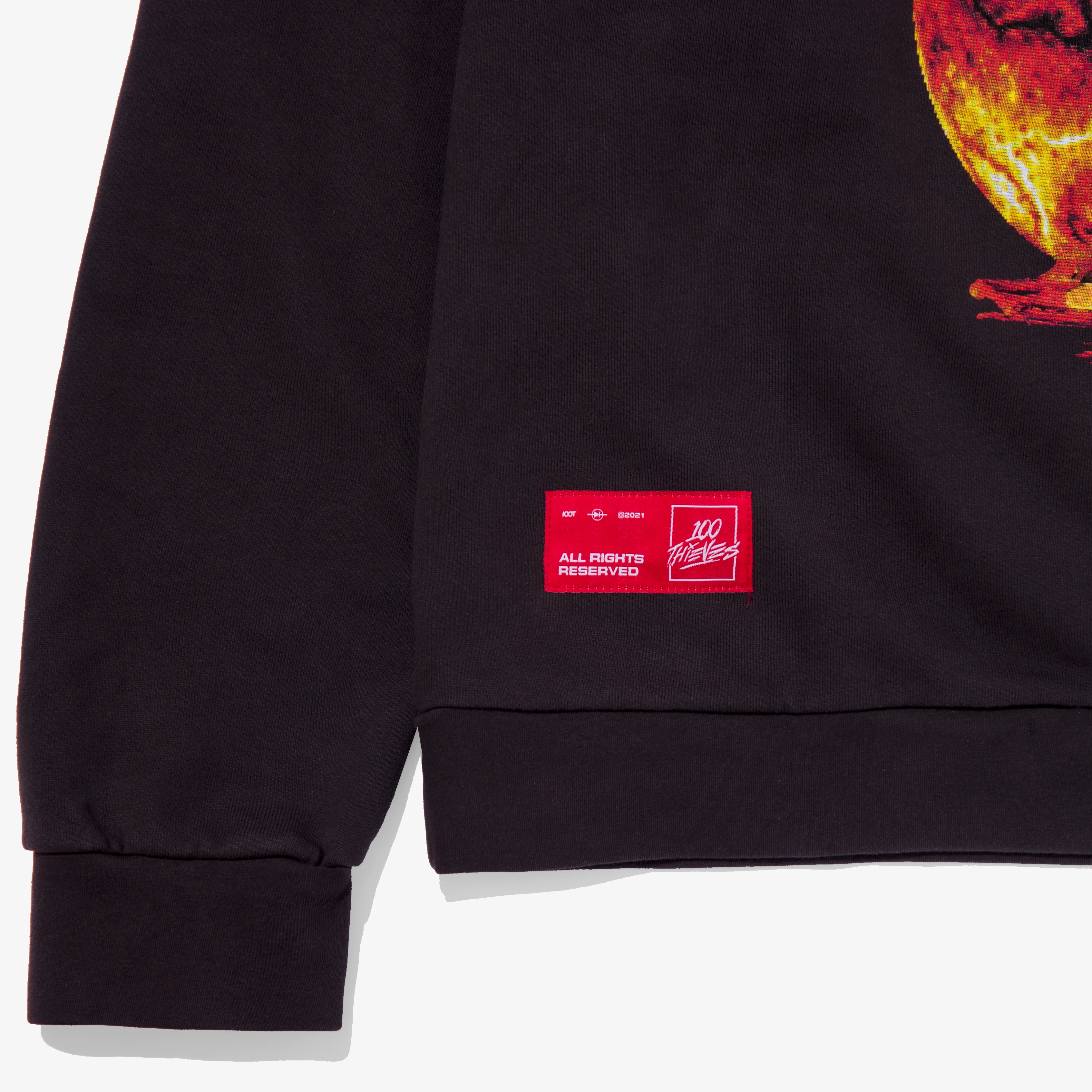 Underworld Hoodie - Vintage Black - Image 5