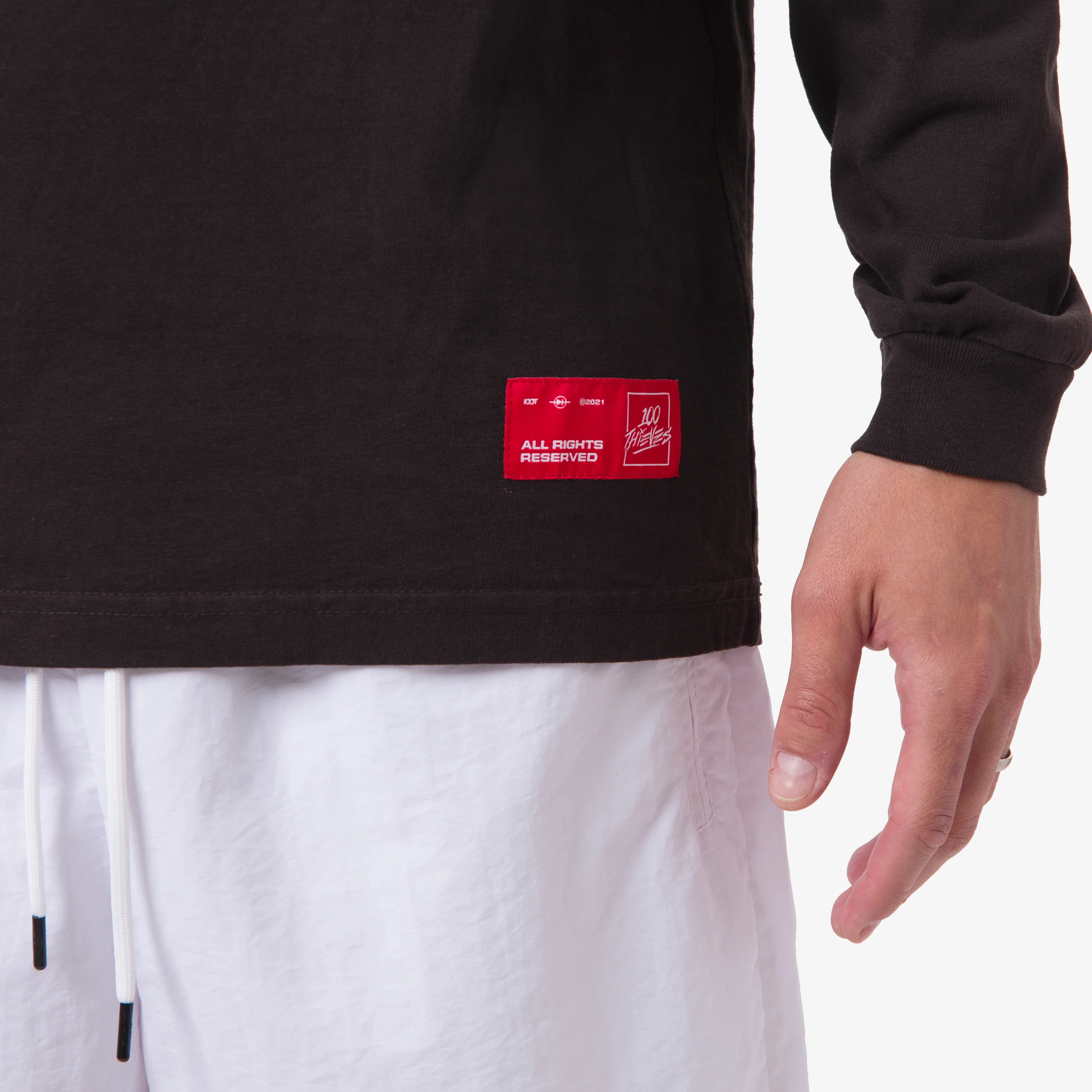 Underworld LS Tee - Vintage Black - Image 7