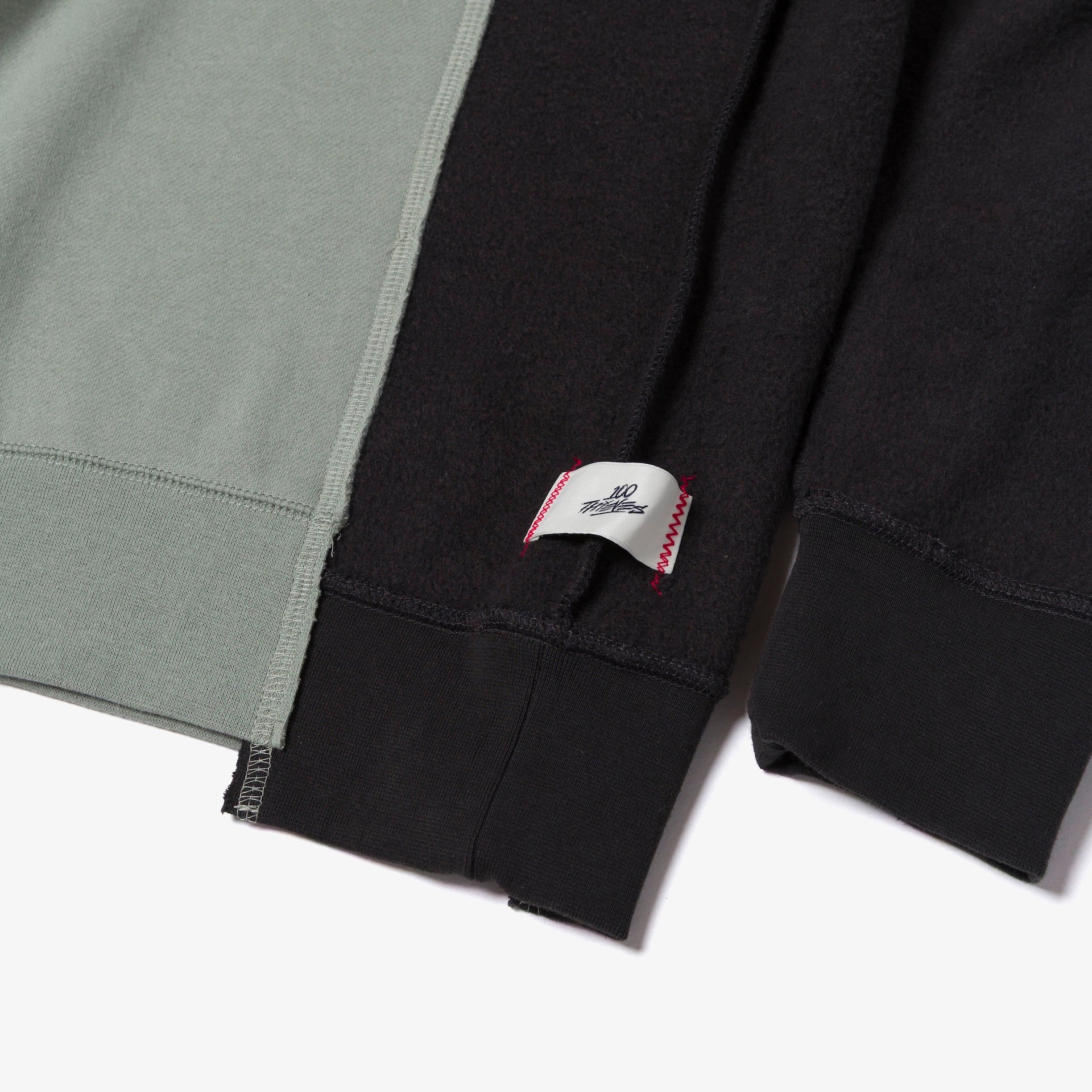 Upcycle Crewneck - Grn/Blk - Image 4
