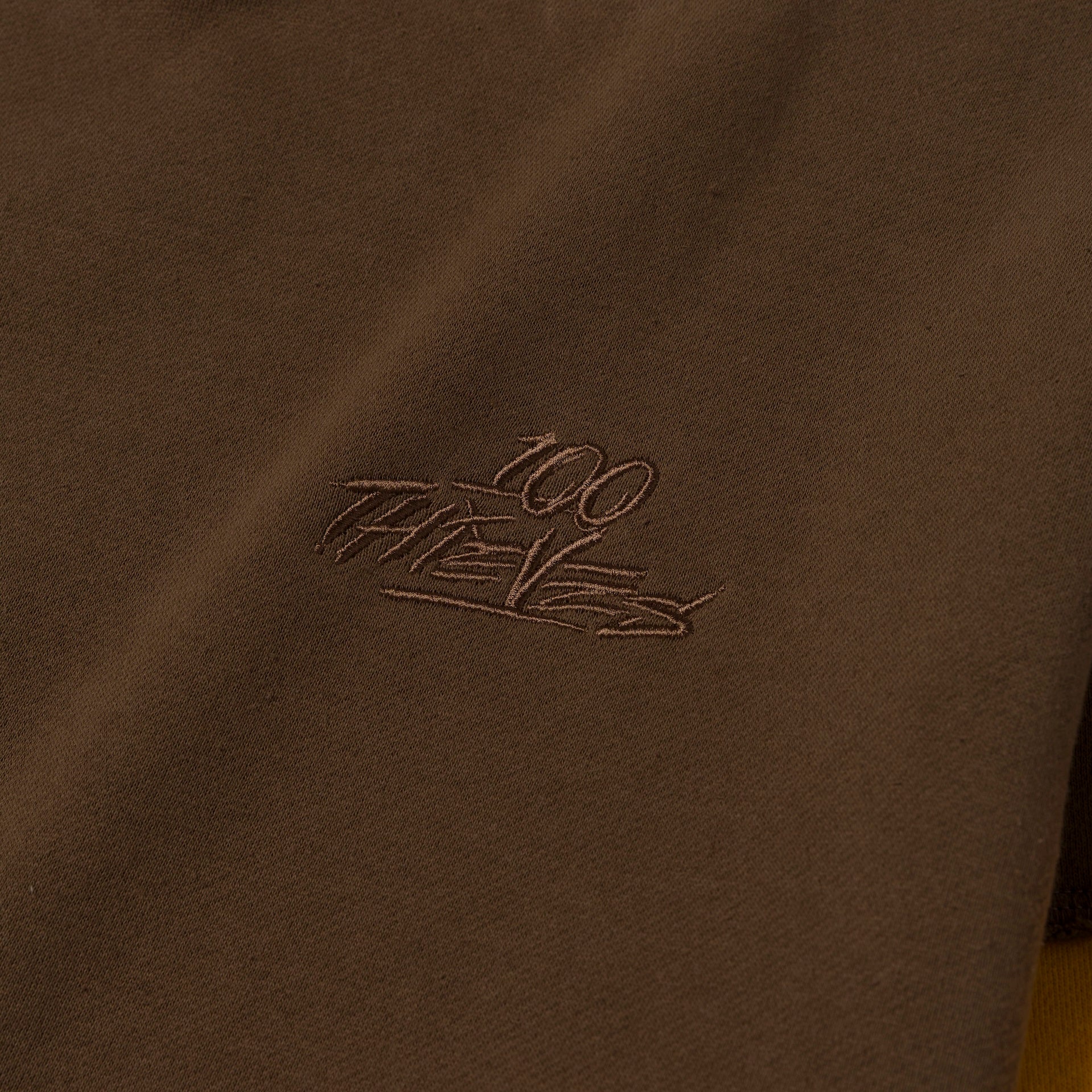 Upcycle Hoodie - Brn/Ylw/Crm - Image 4