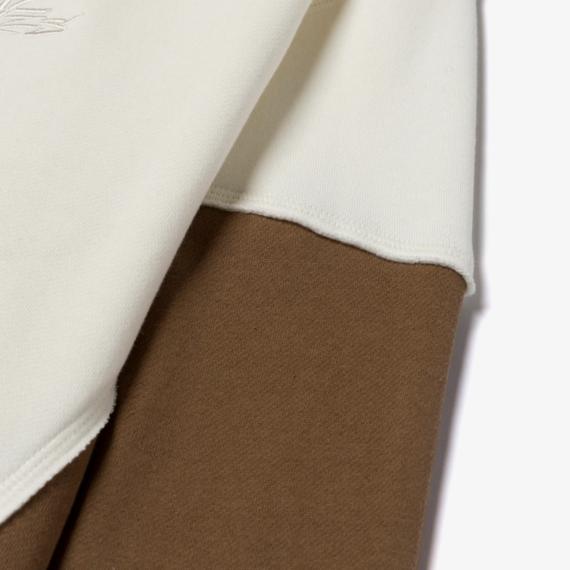 Upcycle Hoodie - Crm/Brn/Ylw - Image 5