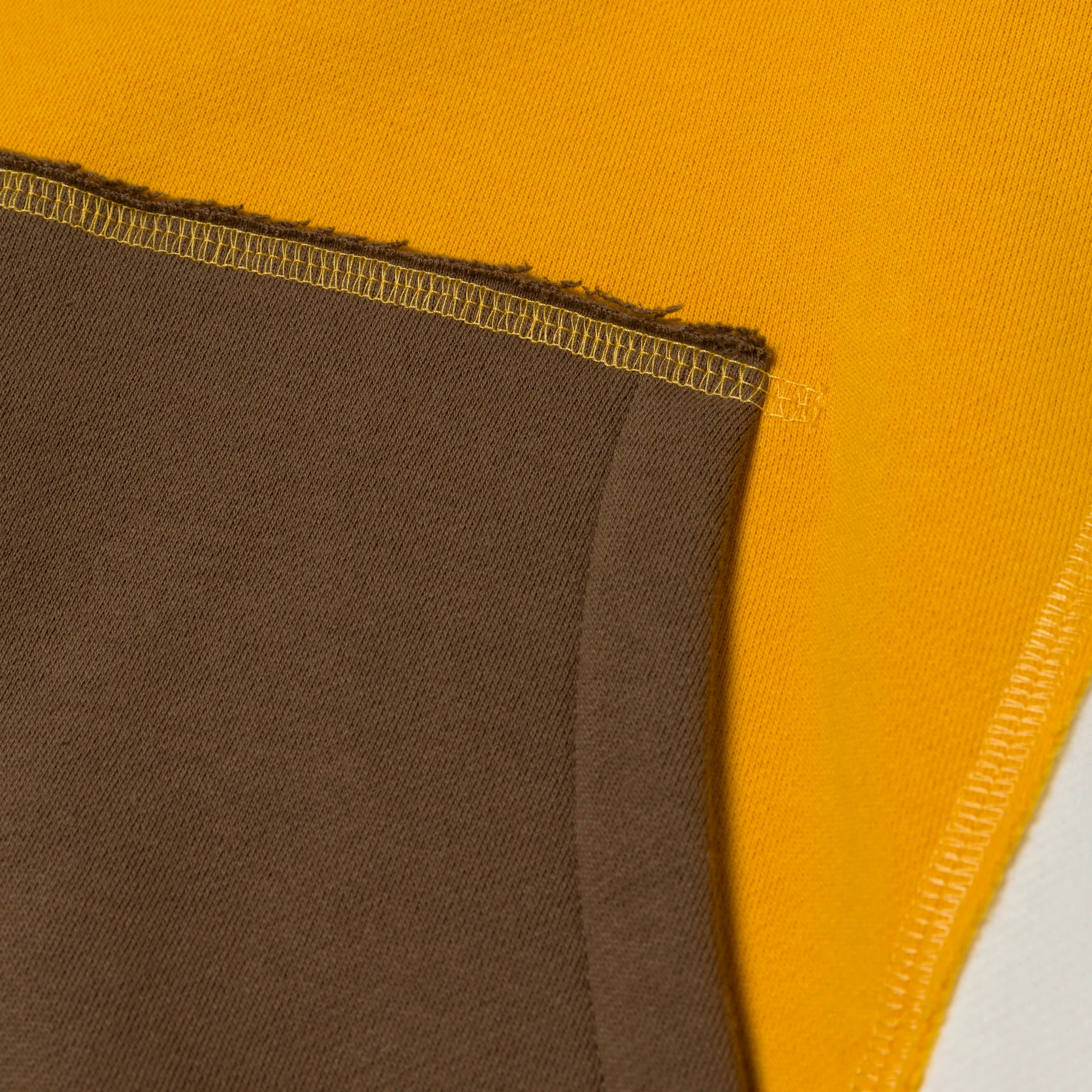 Upcycle Hoodie - Ylw/Crm/Brn - Image 7
