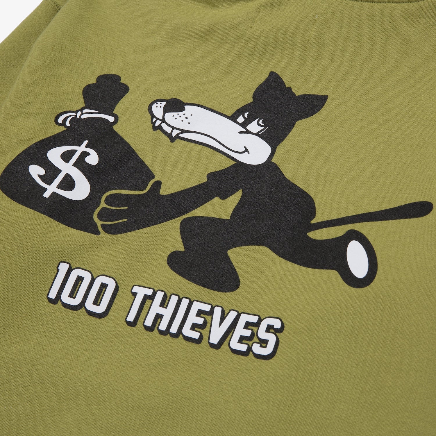 Wolf Pullover - Olive - Image 3