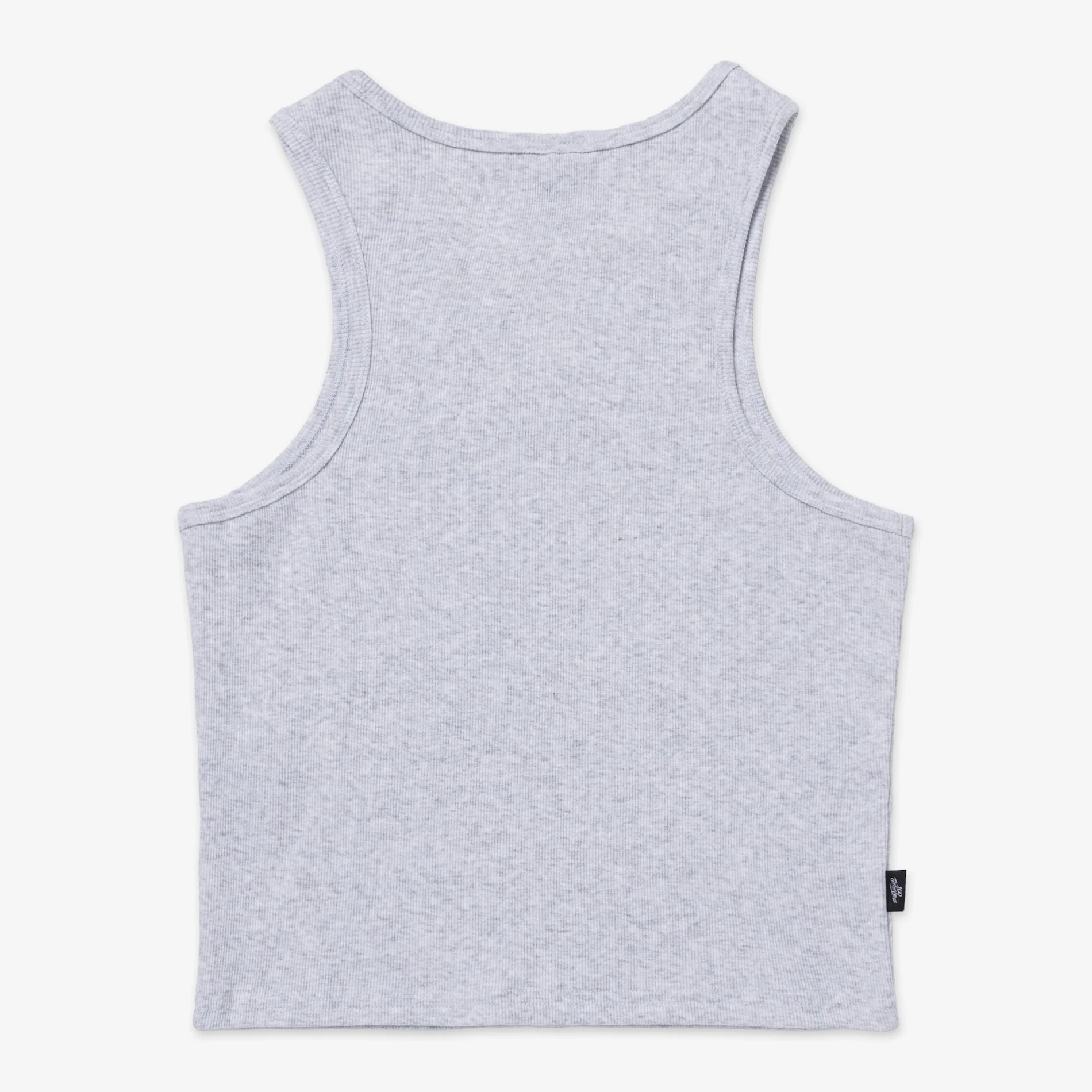 Womens Ribbed Tank - Ash Heather - Image 4