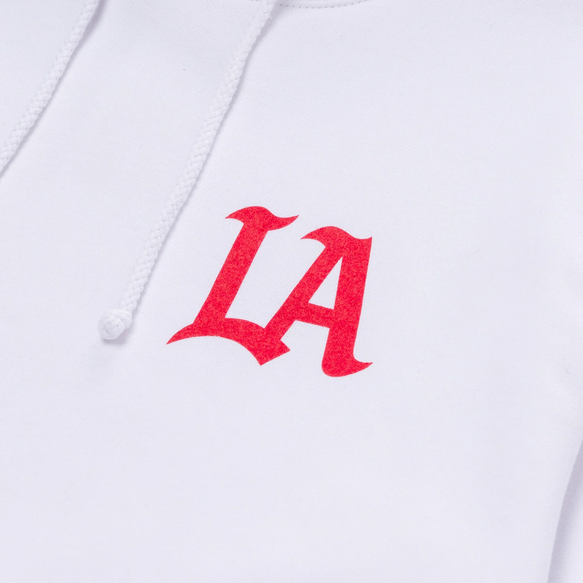 Wordmark Hoodie - White - Image 3